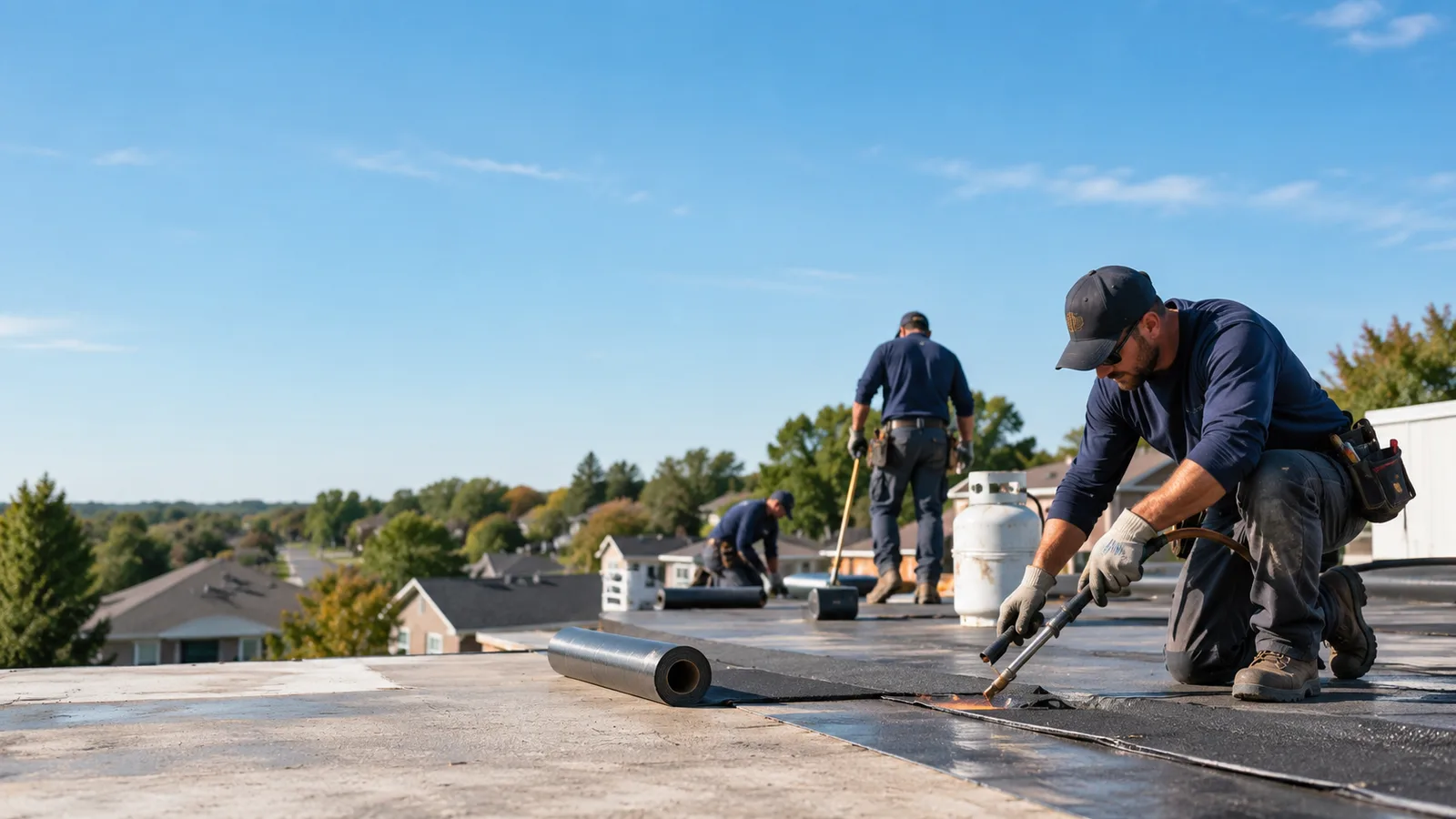 Flat Roof Leak Repair providers in Lovejoy, IL